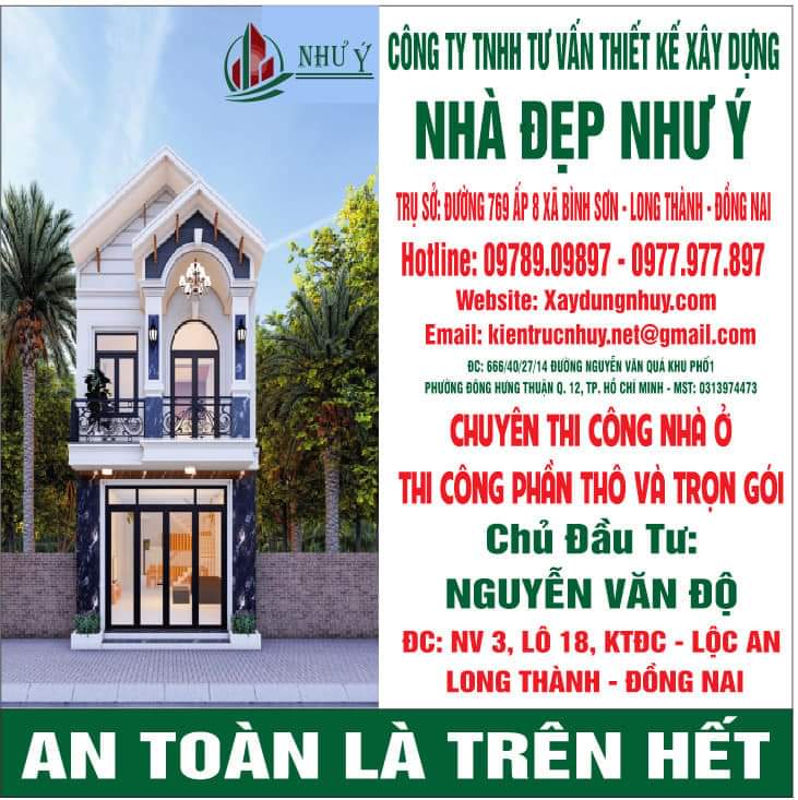 xây nhà phần phô và xây nhà trọn gói đồng nai